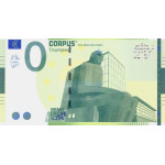 0 Euro biljet Corpus Oegstgeest